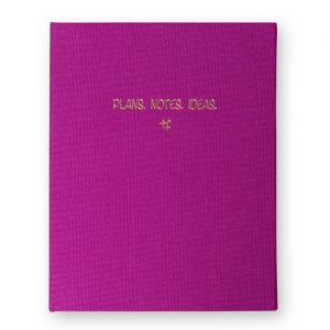 Keten Kapaklı Defter – A5 – Orchid
