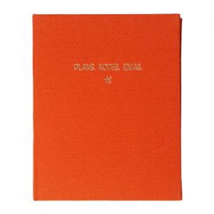 Keten Kapaklı Defter – A5 – Pumpkin